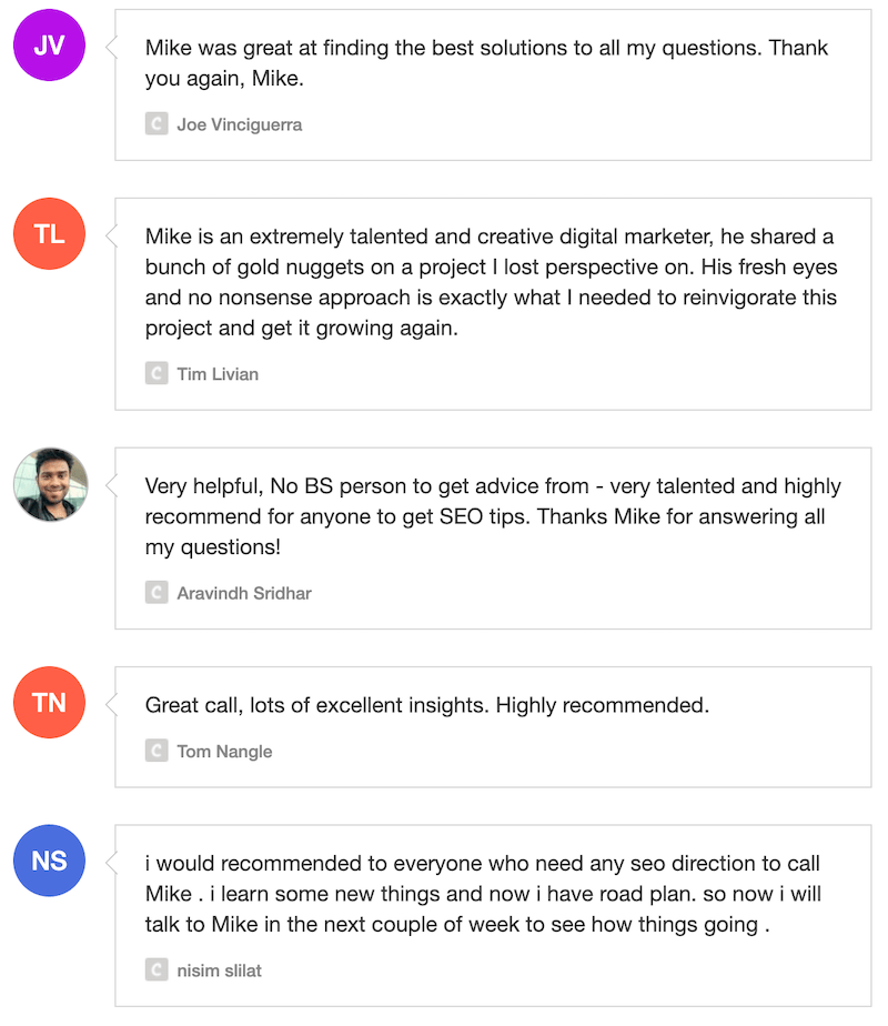 Business consultant, marketing coaching reviews