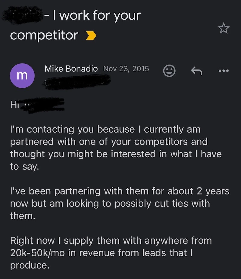 Rank and rent clients
