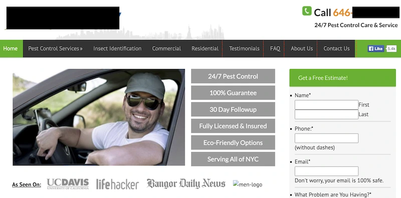 Rank and rent website